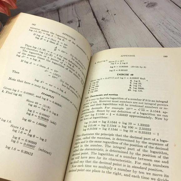 Vintage 1956 MATHEMATICS OF FINANCE textbook - Picture 7 of 7